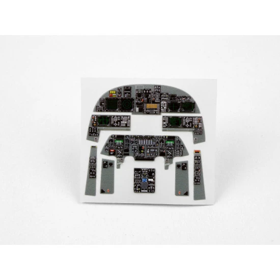 Red Fox Qs-48009 1/48 Rockwell B-1b Lancer Early 3d Acrylic Instrument Panel For Revell