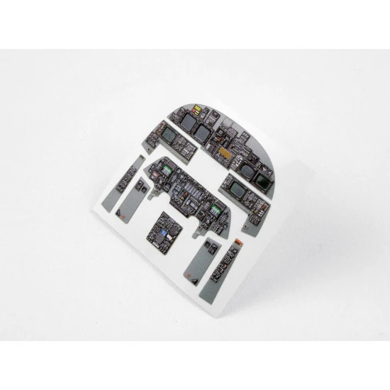 Red Fox Qs-48009 1/48 Rockwell B-1b Lancer Early 3d Acrylic Instrument Panel For Revell