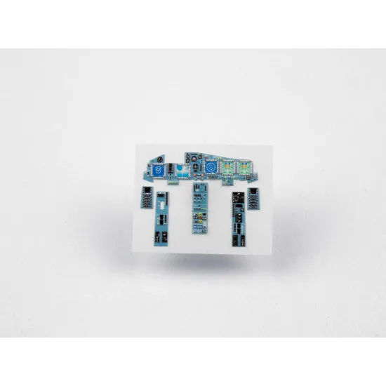 Red Fox Qs-48010 1/48 Sukhoi Su-34 Fullback 3d Acrylic Instrument Panel Kitty Hawk