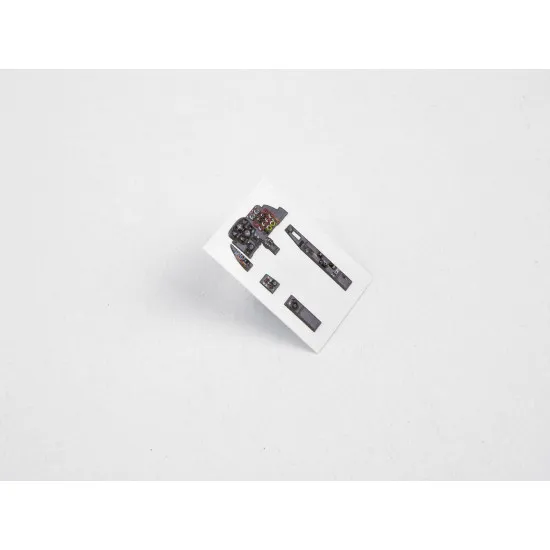 Red Fox Qs-48013 1/48 Messerschmitt Me 262 A-2a/U2 3d Acrylic Instrument Panel