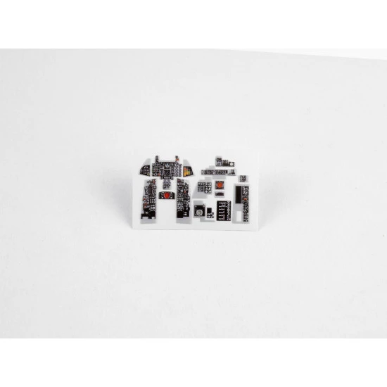 Red Fox Qs-48021 1/48 F-4b/N Phantom Ii 3d Acrylic Instrument Panel For Academy