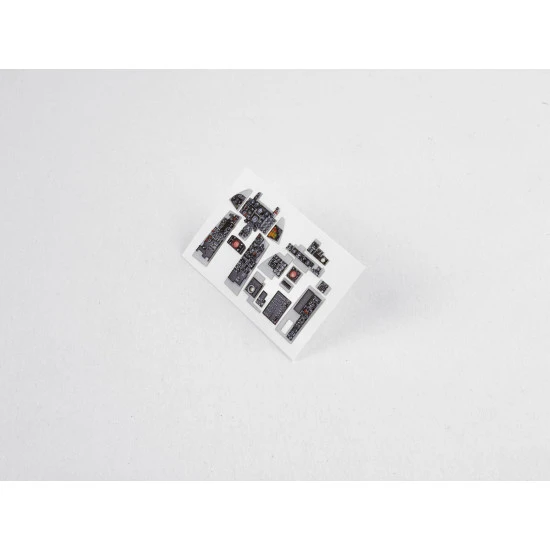 Red Fox Qs-48021 1/48 F-4b/N Phantom Ii 3d Acrylic Instrument Panel For Academy