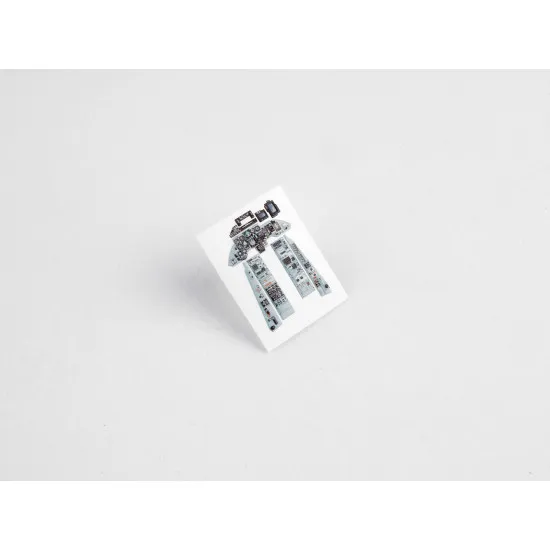 Red Fox Qs-48028 1/48 Sukhoi Su-33 Flanker D 3d Acrylic Instrument Panel Minibase