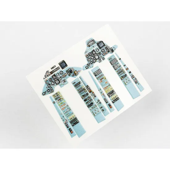 Red Fox Qs-48036 1/48 Su-27ub Flanker C 3d Acrylic Instrument Panel Gwh