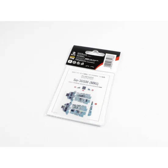 Red Fox Qs-48039 1/48 Sukhoi Su-30sm Mki 3d Acrylic Instrument Panel Kitty Hawk