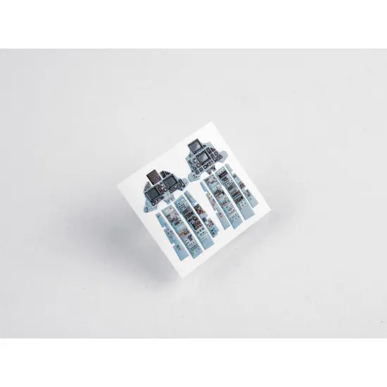 Red Fox Qs-48041 1/48 Sukhoi Su-30sm M2 3d Acrylic Instrument Panel Kitty Hawk