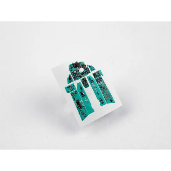 Red Fox Qs-48042 1/48 Mig-21 Mf Fishbed J 3d Acrylic Instrument Panel Eduard