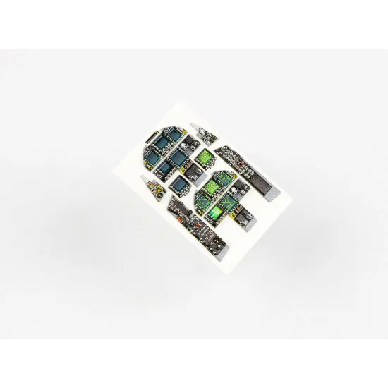 Red Fox Qs-48066 1/48 F/A-18e Super Hornet 3d Acrylic Instumental Panel Hasegawa