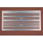 Sbs 48068 1/48 Generic Flat Rigging Wires 03-035 Mm Photo-etched Parts
