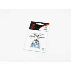 Red Fox Qs-48079 1/48 Sukhoi Su-25k Frogfoot 3d Acrylic Instumental Panel Zvezda