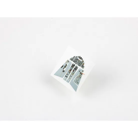 Red Fox Qs-48079 1/48 Sukhoi Su-25k Frogfoot 3d Acrylic Instumental Panel Zvezda