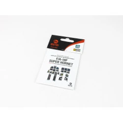 Red Fox Qs-48080 1/48 F/A-18f Super Hornet 3d Acrylic Instrument Panel For Hasegawa