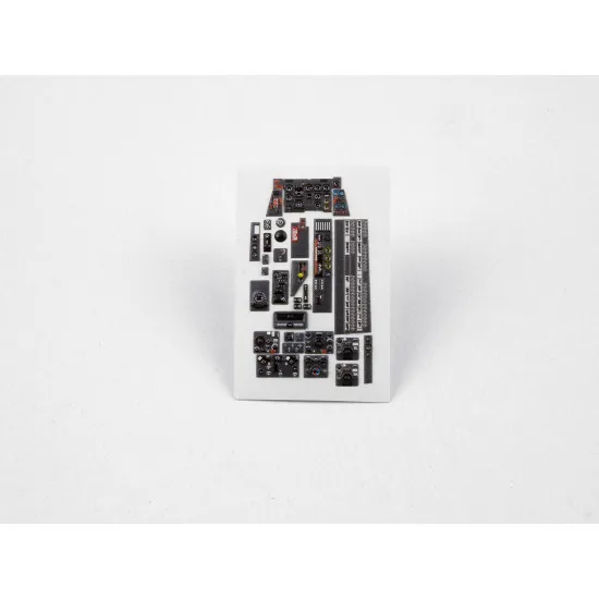 Red Fox Qs-48094 1/48 Heinkel He 219a-7 Uhu 3d Acrylic Instrument Panel Set For Tamiya