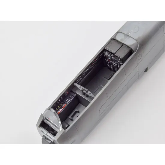 Red Fox Qs-48094 1/48 Heinkel He 219a-7 Uhu 3d Acrylic Instrument Panel Set For Tamiya