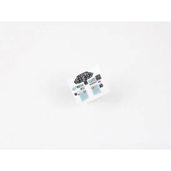 Red Fox Qs-48186 1/48 Mig-17 Fresco 3d Acrylic Instrument Panel For Ammo