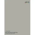 Arcus A514 Acrylic Paint M495 Non-spectacular Light Gray Saturated Color