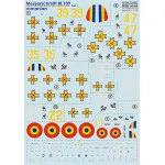 Print Scale 72-507 1/72 Bf 109 Roumains Part 1