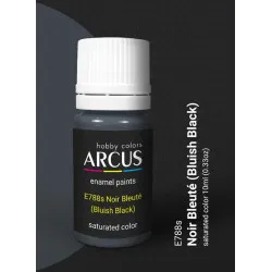 Arcus 788 Enamel Paint French Aviation Ww2 Noir Bleute Bluish Black Saturated Color