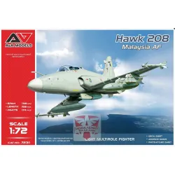 Aa Models 7231 1/72 Hawk 208 Light Fighter Malaysian A F Plastic Model Kit