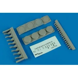 Aerobonus 320030 1/32 Flightline Seat With 4 Casters Resin Kit