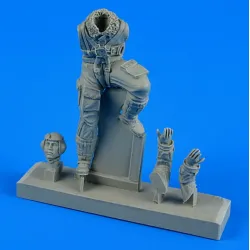 Aerobonus 320049 1/32 German Luftwaffe Pilot Wwii For Bf 109 Late Resin Kit