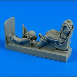 Aerobonus 320059 1/32 R.a.f. Pilot With Seat For Spitfire Resin Kit