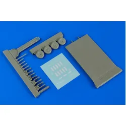 Aerobonus 320065 1/32 Usaf Utility Trailer Wagon 36x60 Inch Resin Kit