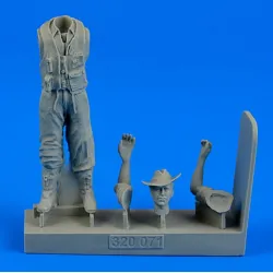 Aerobonus 320071 1/32 Royal Australian Air Force Fighter Pilot Wwii Resin Kit