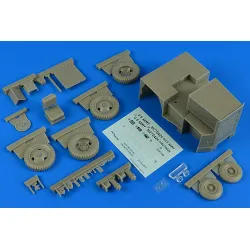 Aerobonus 320099 1/32 United Tractor G-40c Tow Tractor Gasoline Resin Kit