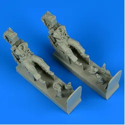 Aerobonus 320110 1/32 Us Navy Pilot And Operator With Ej Seats For F-14a/B Tomcat Trumpeter And Tamiya