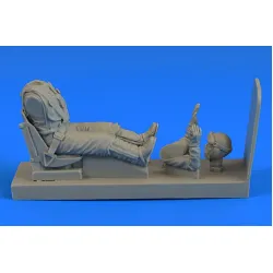 Aerobonus 320116 1/32 German Luftwaffe Pilot With Seat For Fw 190 For Hasegawa/Revell
