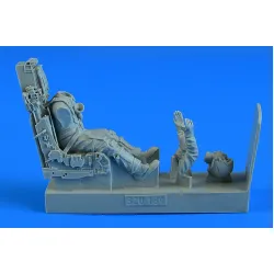 Aerobonus 320134 1/32 Modern British Fighter Pilot With Ej. Seat For Eurofighter Typhoon For Trumpeter/Revell