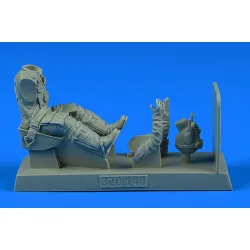 Aerobonus 320140 1/32 German Luftwaffe Wwii Pilot With Seat For Bf 109g Resin