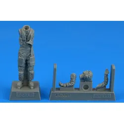 Quickboost Ab320195 1/32 Modern Nato Fighter Pilot Figures Kit