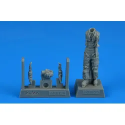 Quickboost Ab320196 1/32 Modern Nato Fighter Pilot Figures Kit