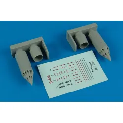 Aerobonus 480006 1/48 B-8m Soviet Rocket Launchers Resin Kit