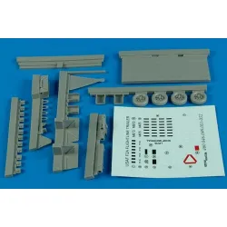 Aerobonus 480046 1/48 Flightline Trailer F-2a Steel Platform