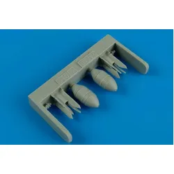 Aerobonus 480058 1/48 Fab-100 Soviet Ww Ii Bombs Dummy Resin Kit