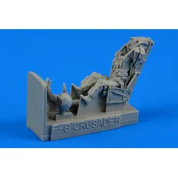 Aerobonus 480075 1/48 Us Navy Fighter Pilot With Ejection Seat For F-8e/H/J/K Crusader