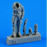 Aerobonus 480093 1/48 German Luftwaffe Pilot Wwii Resin Kit