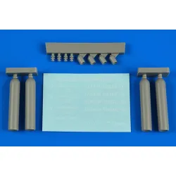 Aerobonus 480101 1/48 Dummy Resin Compressed Gas Bottles Carbon Dioxide