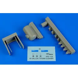 Aerobonus 480106 1/48 Dummy Resin Model T-foam Cleaner 45 Gallon