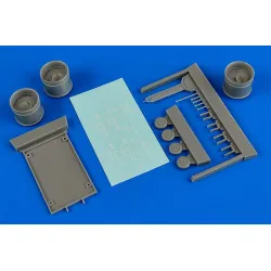 Aerobonus 480149 1/48 Us Navy Utility Trailer Wagon 36x60 Inch With Spill Absorbents