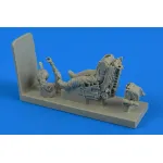 Aerobonus 480162 1/48 Soviet Pilot With Ejection Seat For Su-22/Su-25 For Kp/Smer