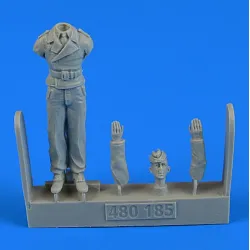 Aerobonus 480185 1/48 German Wwii Tank Crew Trooper C Resin Kit