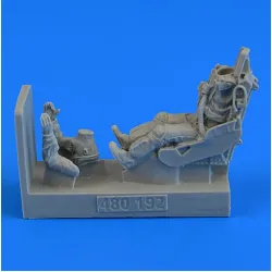 Aerobonus 480192 1/48 Usaf Fighter Pilot For F-5a/C With Ejection Seat Resin Kit