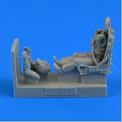 Aerobonus 480197 1/48 Usaf Fighter Pilot With Ejection Seat For F-100c/D