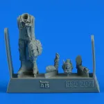 Aerobonus 480207 1/48 Usaaf Wwii Pilot With Parachute Resin Kit