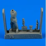 Aerobonus 720019 1/72 German And Austro-hungarian Aircraft Mechanic Wwi 1914-1918 Part 4