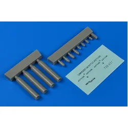 Aerobonus 720031 1/72 Compressed Gas Bottles Acetylene Resin Kit